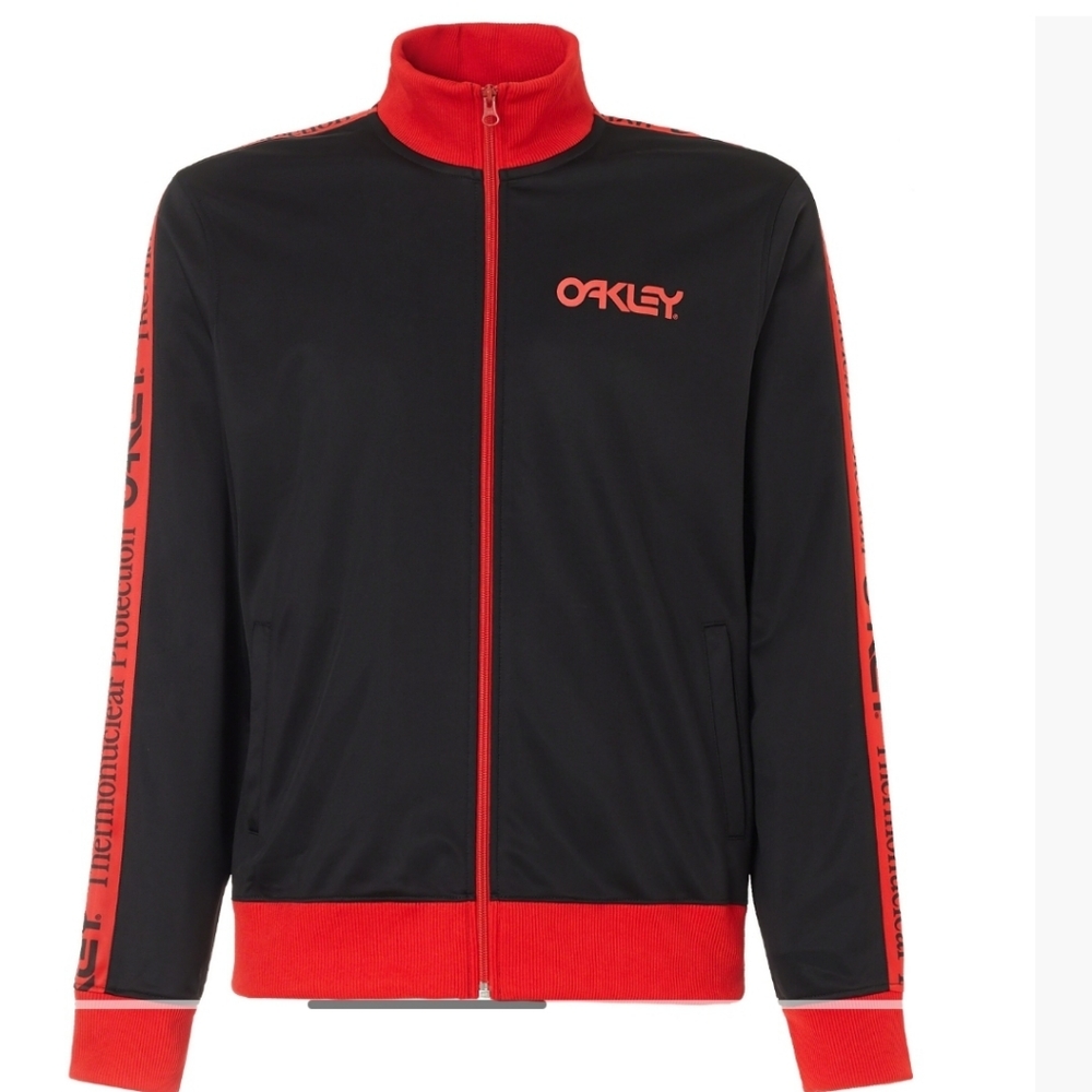 Oakley Thermonuclear Protection Track Jacket/XL/Blk Red
